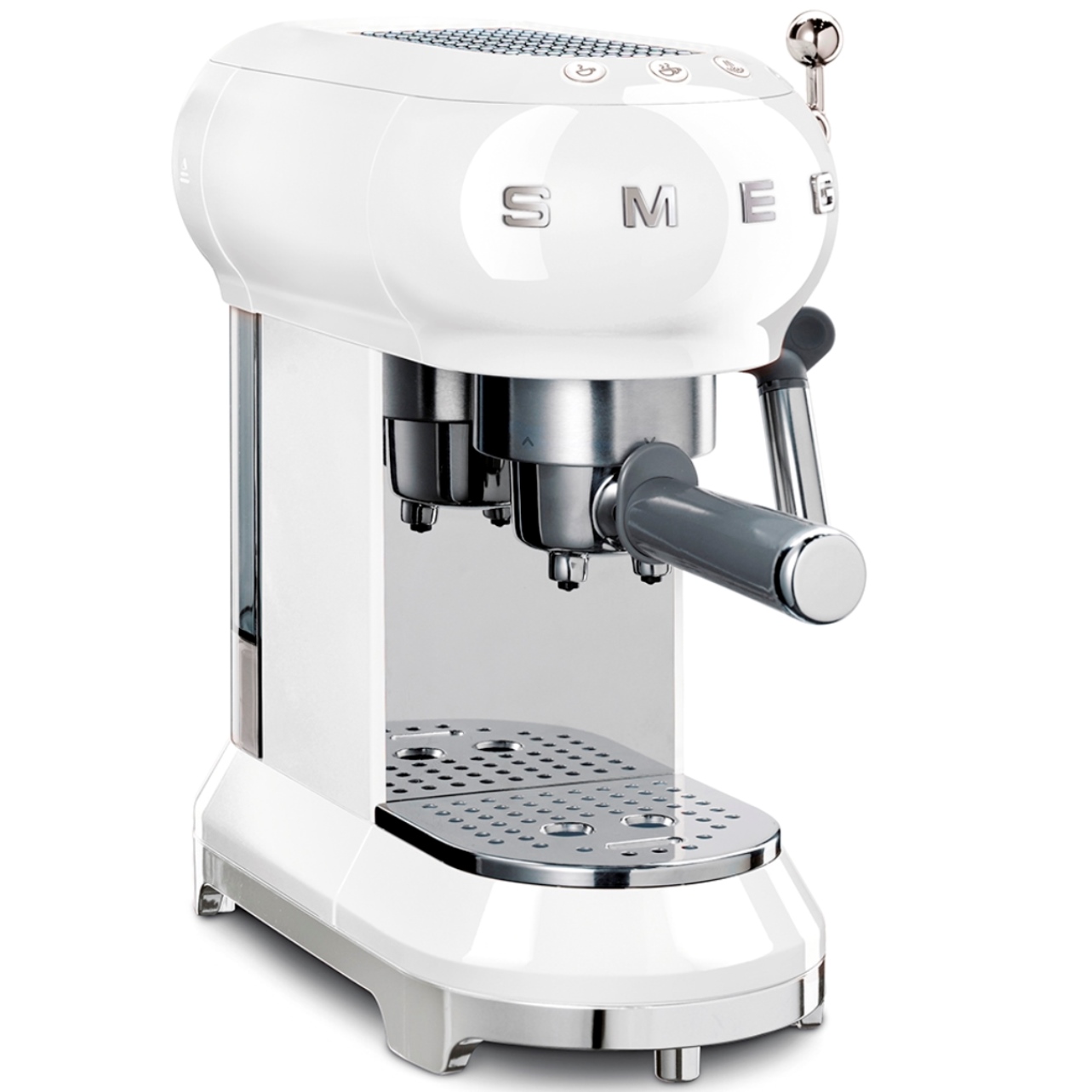 Кофеварка эспрессо Smeg 50 Style, объем резервуара 1 л, 30,3х33х14,9 см, белый
ECF01WHEU - смотреть описание и наличие в сети
магазинов PROMENU: в Киеве, Одессе, Харькове, Львове, Днепропетровске Онлайн каталог PROMENU: Кофеварка эспрессо Smeg 50 Style, объем резервуара 1 л, 30,3х33х14,9 см, белый
ECF01WHEU