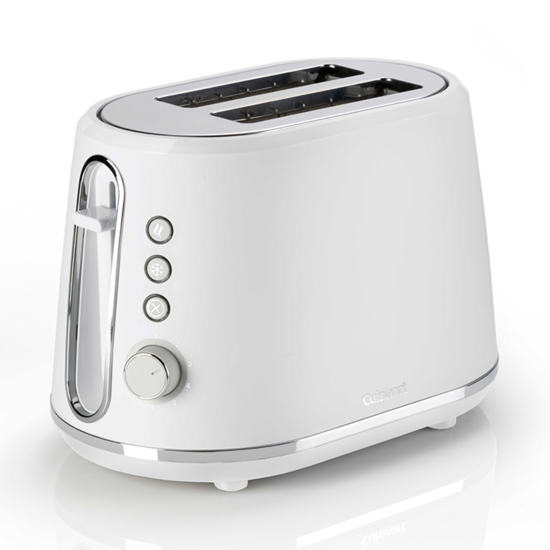 product image - Тостер на два слоти Cuisinart, білий