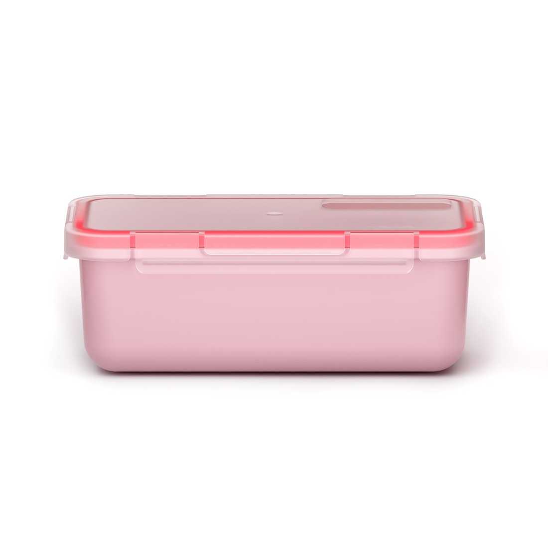 product image - Контейнер герметичний харчовий Valira Pastel, об'єм 0,75 л, рожевий пастельний