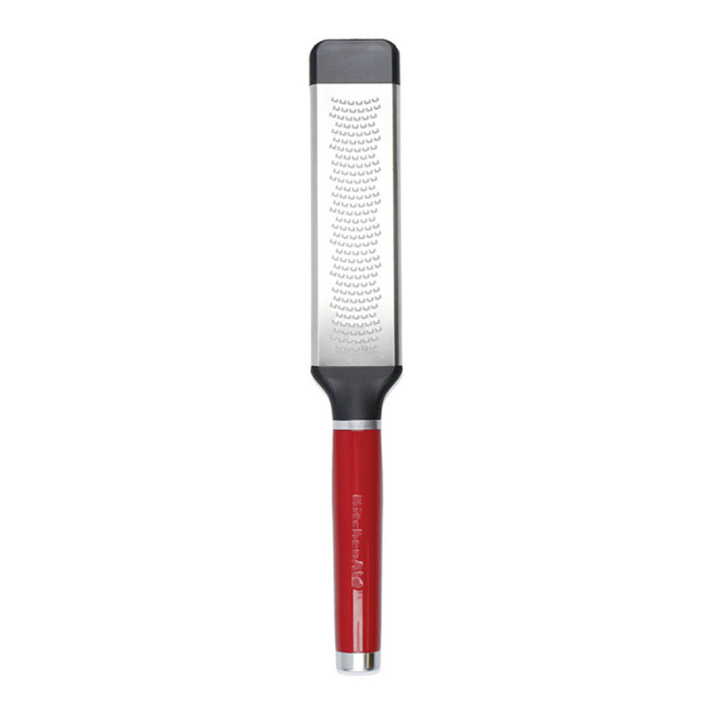 product image - Тертка для спецій з чохлом KitchenAid Coreline, довжина 31 см, червоний