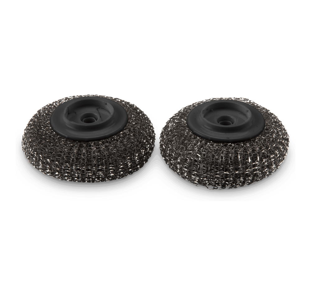 product image - Набір змінних губок металевих Weber, 10х10 см, сріблястий, 2 шт.