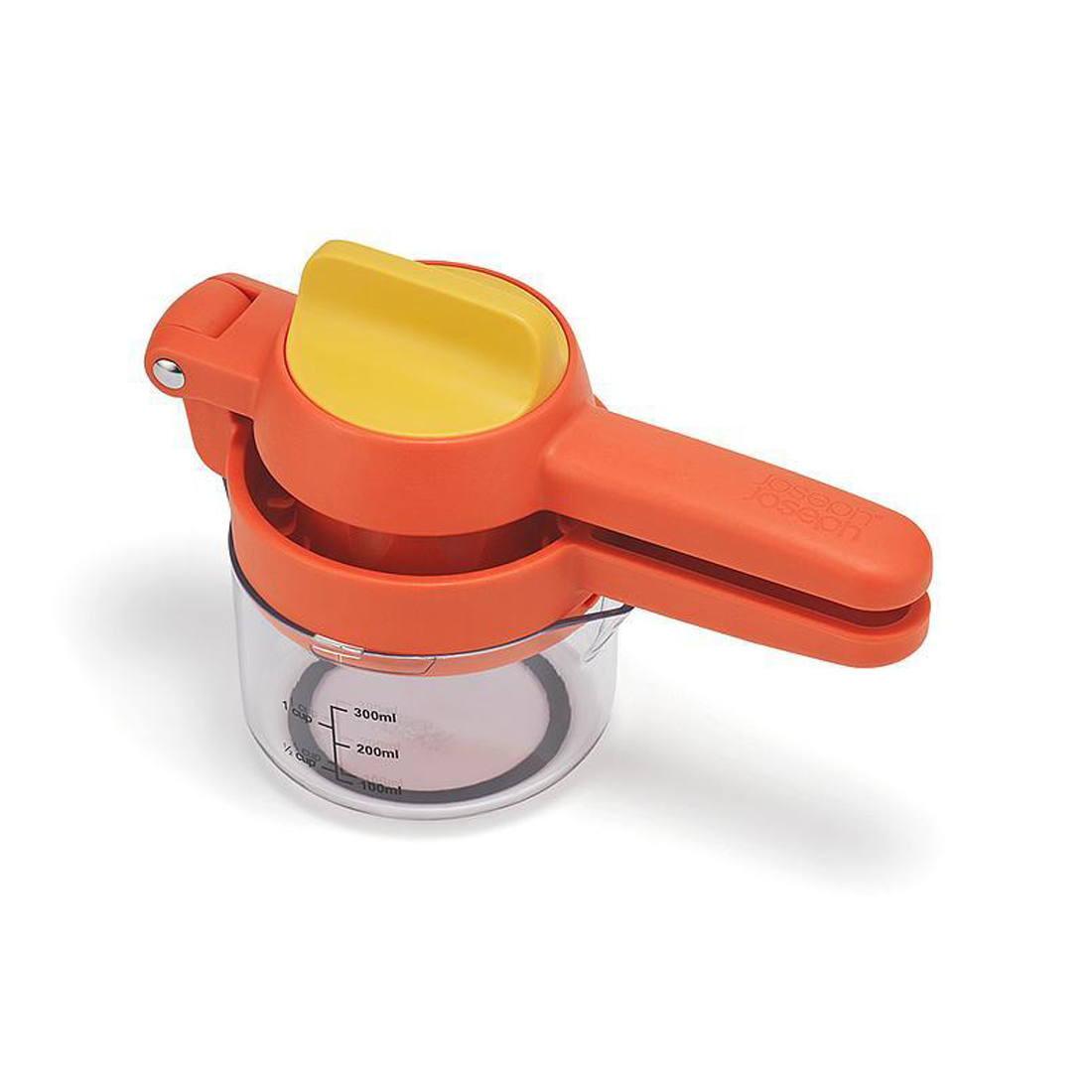 product image - Прес для цитрусових Joseph Joseph JuiceMax, 22,6х15,3х13 см, помаранчевий