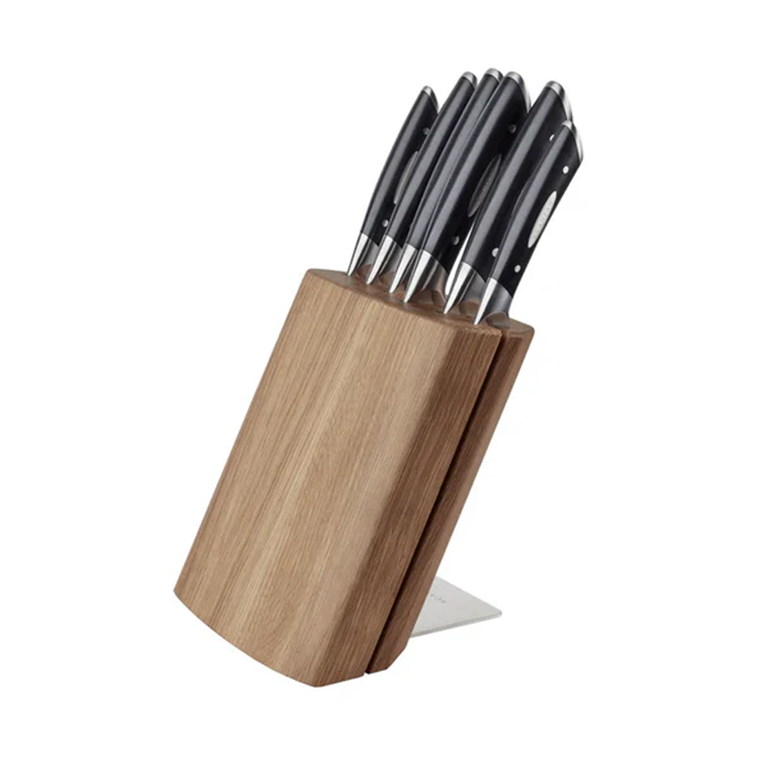 product image - Набір ножів з блоком Scanpan CLASSIC, 7 предметів, світло-коричневий