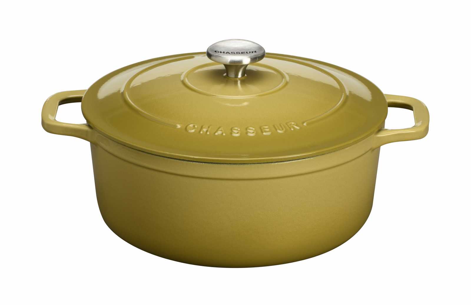 product image - Каструля із кришкою Chasseur ROUND CASSEROLE, об'єм 4 л, жовтий