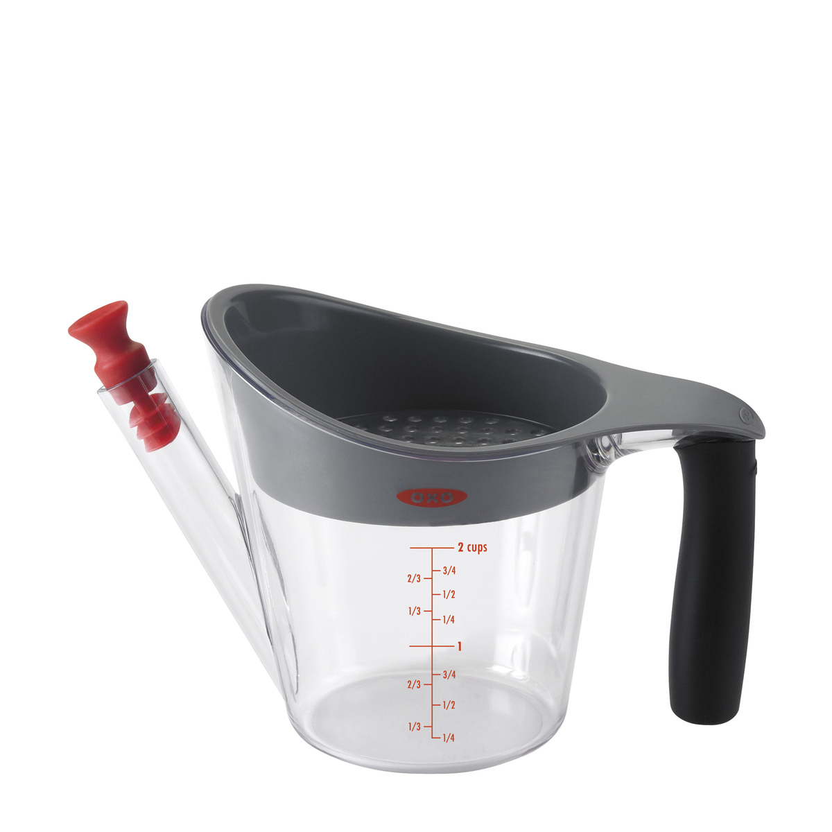 product image - Сепаратор для відділення жиру OXO COOKING UTENSILS, 10х19х15 см, прозорий