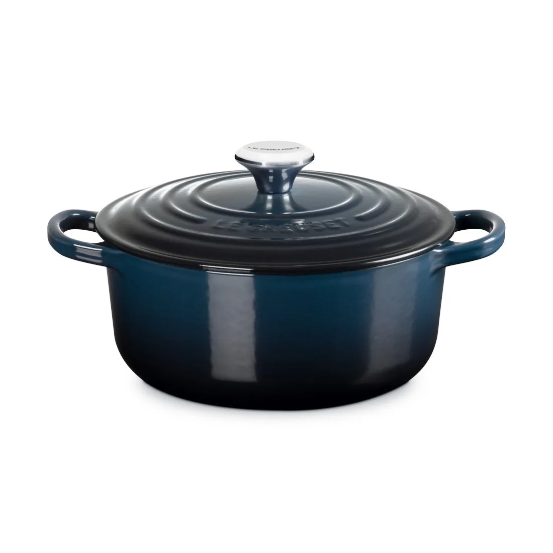 product image - Каструля чавунна з кришкою Le Creuset Cast Iron Nuit, об'єм 4,2 л, діаметр 24 см