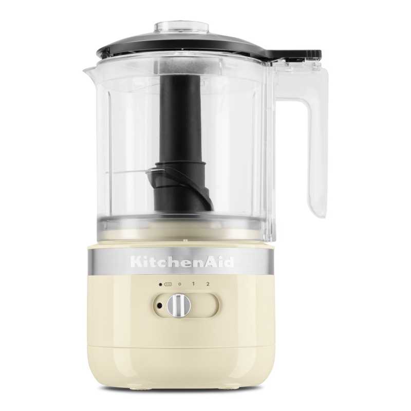 product image - Мінікомбайн бездротовий KitchenAid, об'єм чаші 1,2 л, кремовий