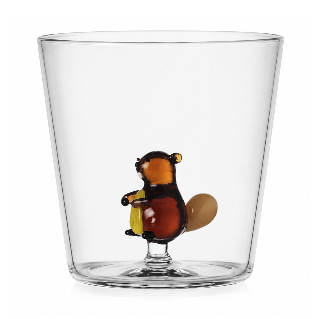 product image - Склянка «Бобер» Ichendorf WOODLAND TALES, об'єм 0,35 л, прозорий