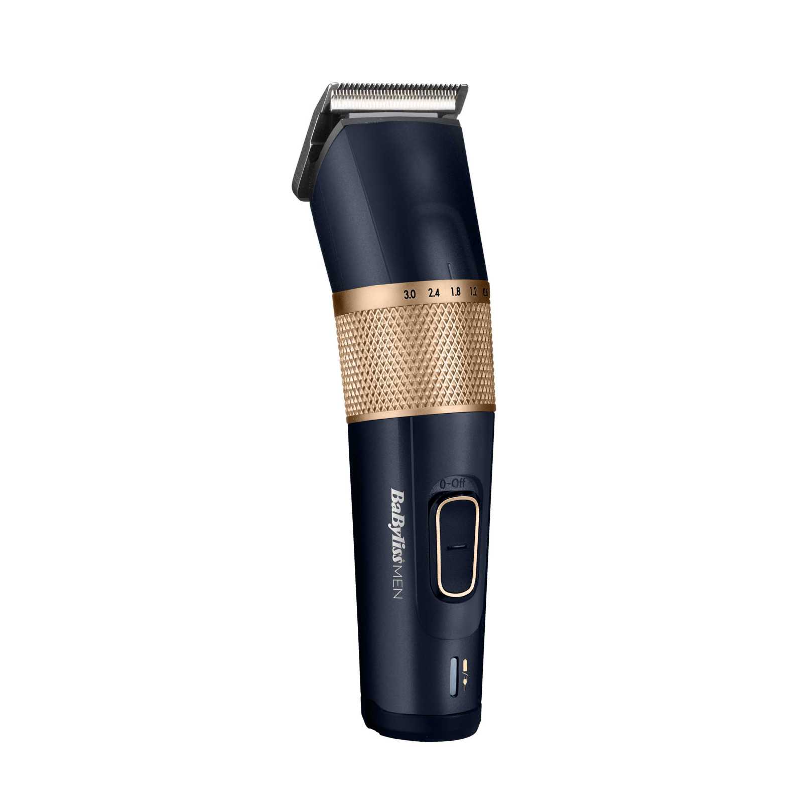 product image - Машинка для стрижки волосся дротова/ бездротова BaByliss, темно-синій із золотистим