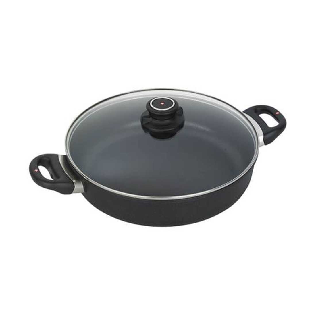 product image - Сотейник із кришкою Swiss Diamond XD INDUCTION, діаметр 28 см, чорний
