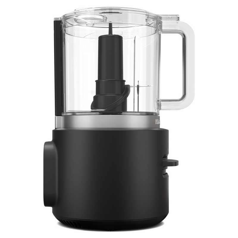 product image - Подрібнювач бездротовий без акумулятора KitchenAid GO, 26,5х14,5х18,4 см, чорний матовий