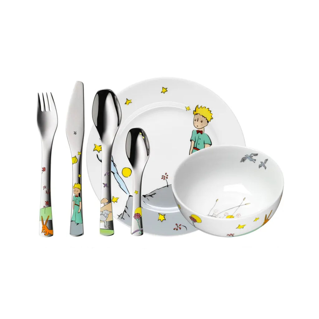 product image - Набір столовий дитячий WMF The Little, 6 предметів, різнобарвний