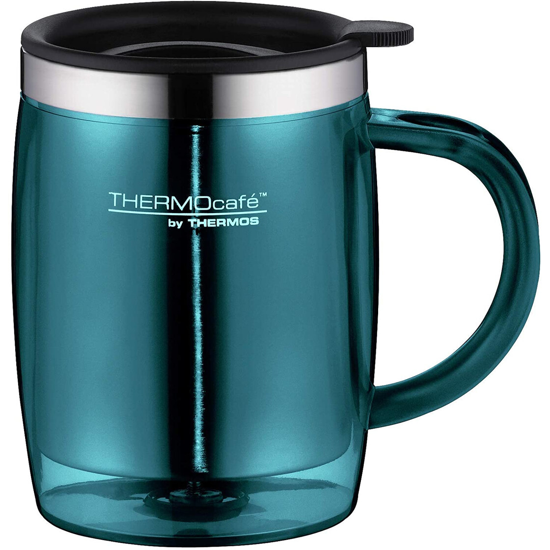 product image - Термокружка Thermos THERMOCAFE TC DESKTOP CUP, об'єм 0,35 л, синьо-зелений