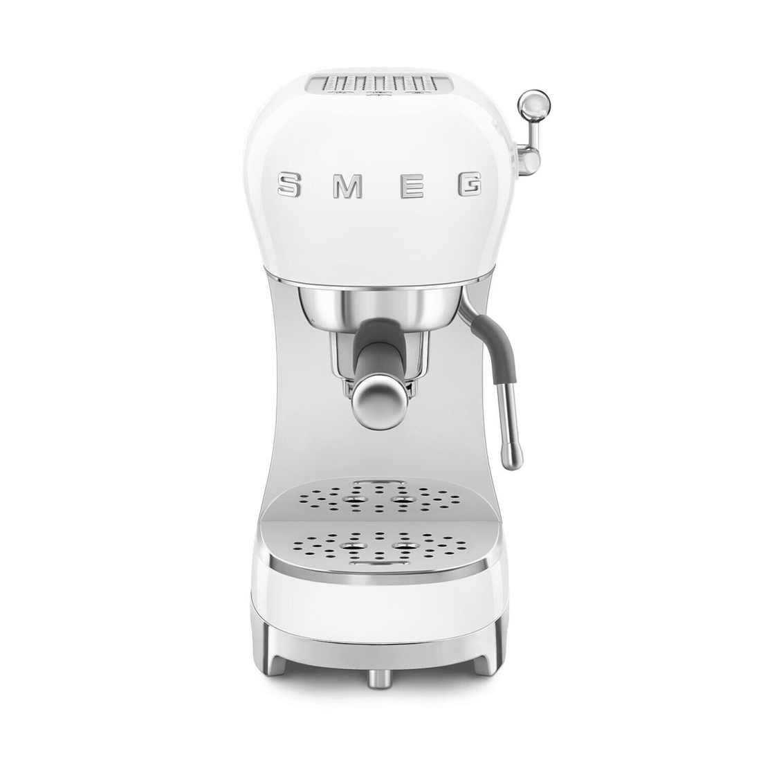 product image - Кавоварка еспресо Smeg 50 STYLE, 33x14, 9x32, 9 см, білий