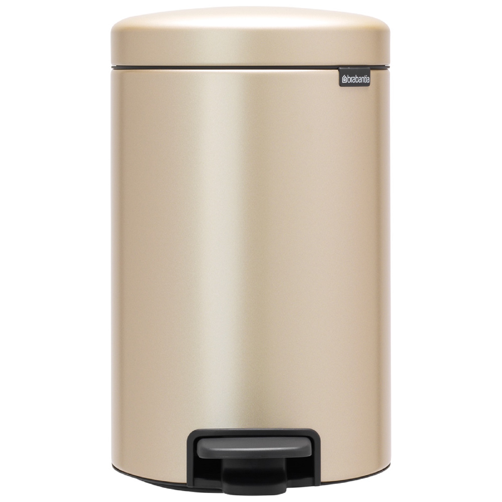 product image - Бак для сміття Pedal Bin Newicon Brabantia, об'єм 12 л, шампань бежевий