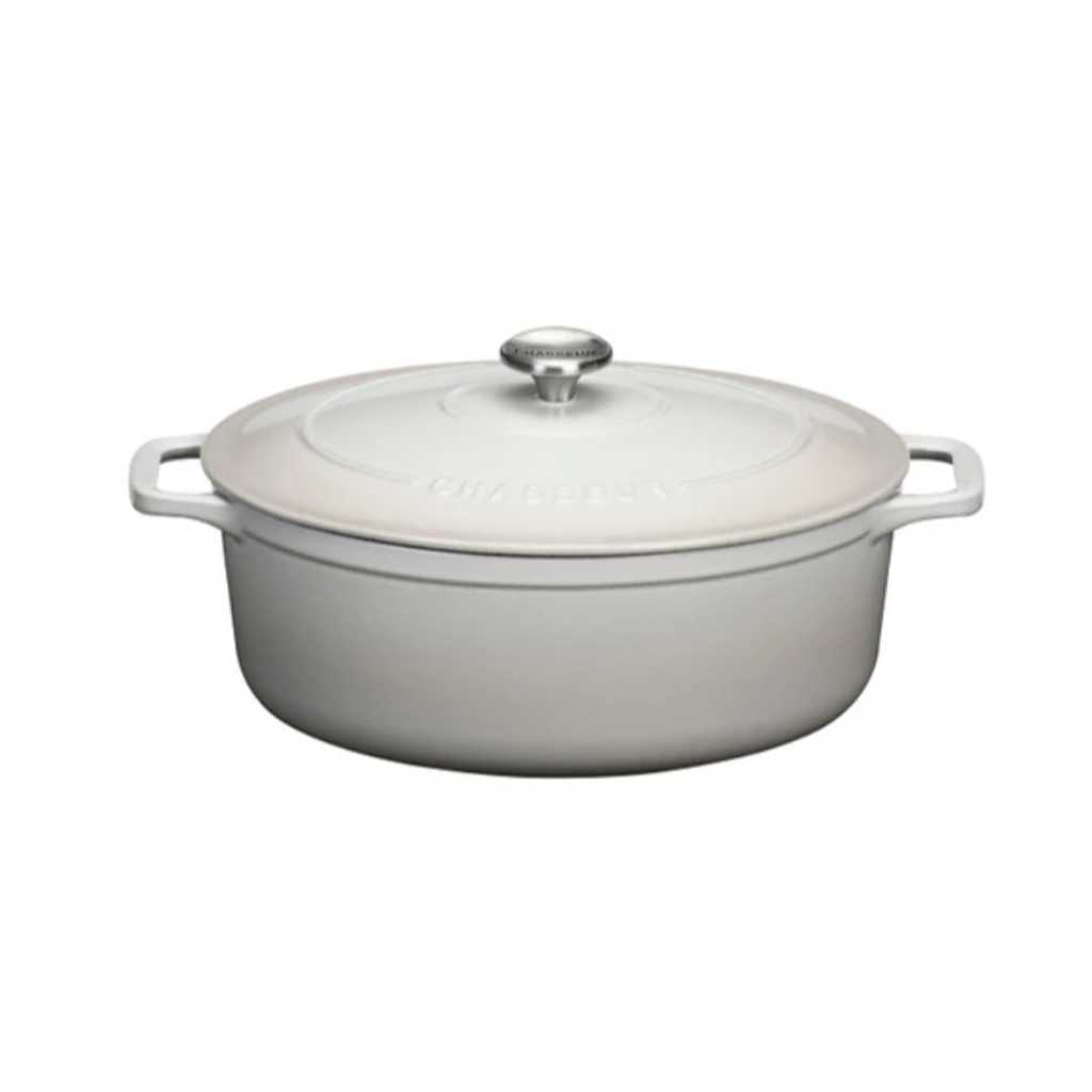 product image - Каструля з кришкою Chasseur OVAL CASSEROLES, об'єм 5 л, бежева