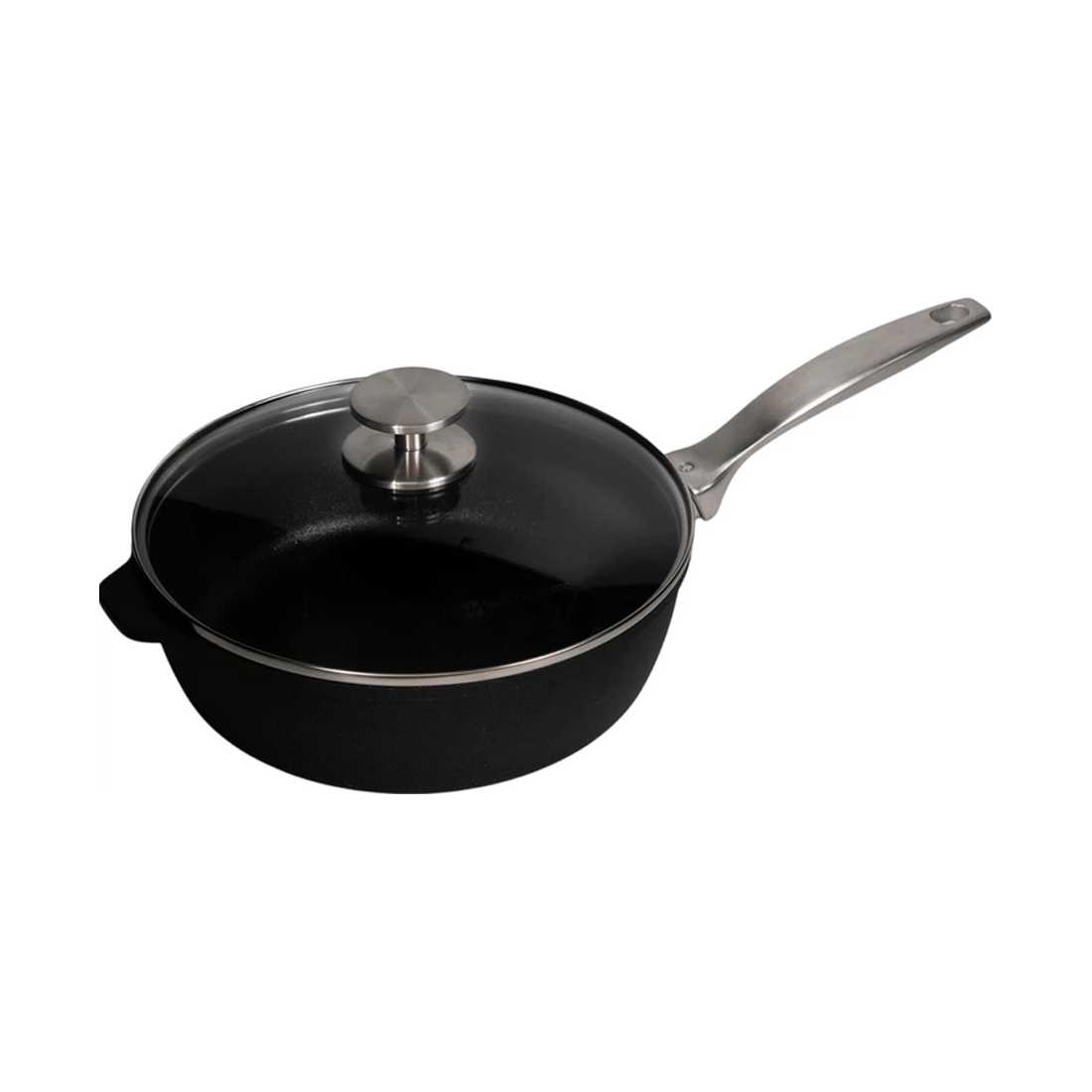 product image - Сотейник с крышкой Swiss Diamond CXD Induction, диаметр 24 см, объем 3 л, черный