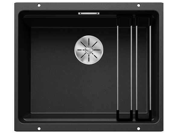 product image - Мийка BLANCO ETAGON 500-U чорний
