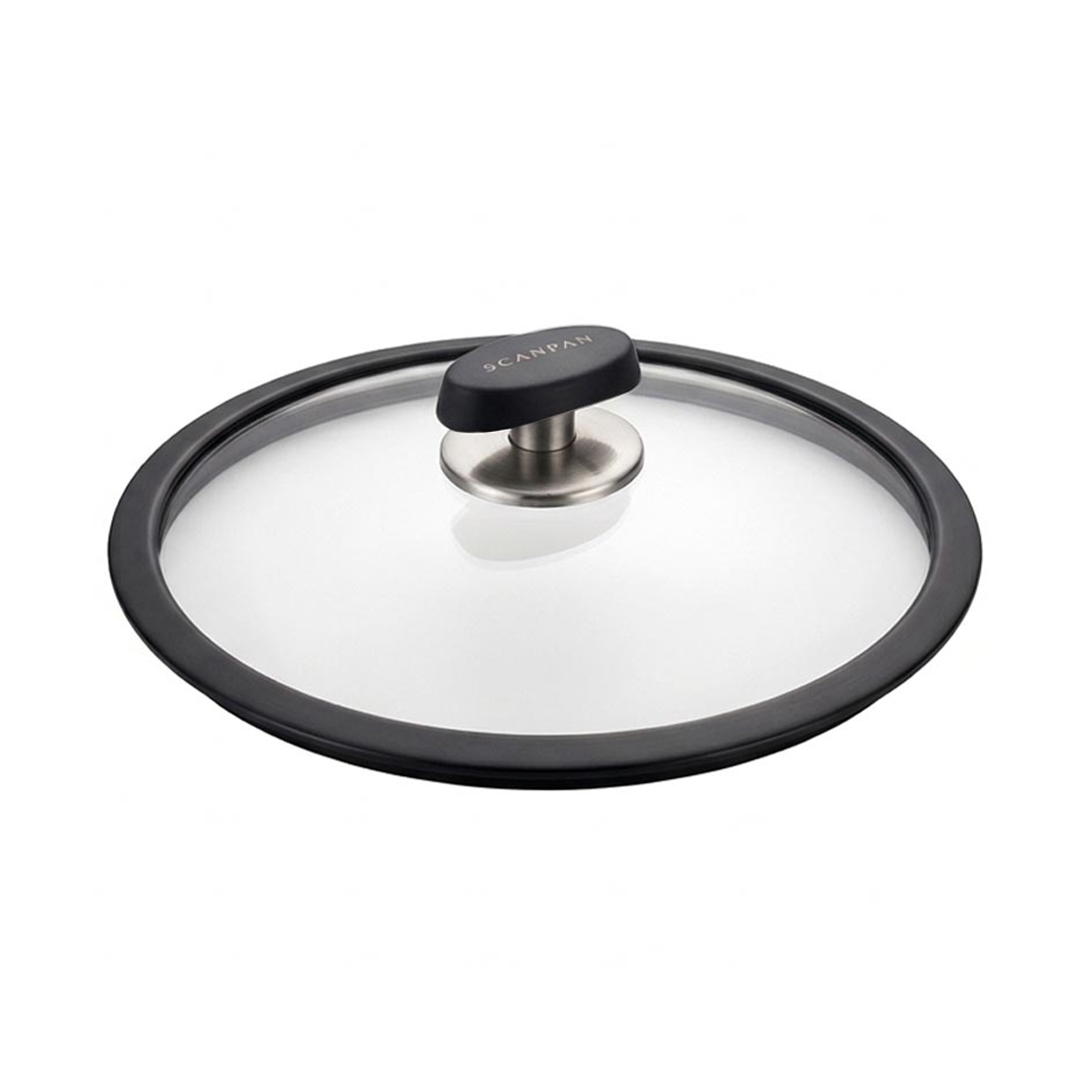product image - Кришка Scanpan PRO SB+, діаметр 28 см, прозорий із чорним