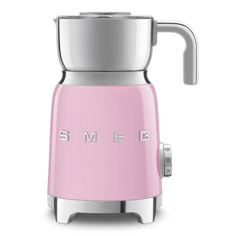 product image - Спінювач молока Smeg 50 Style, рожевий