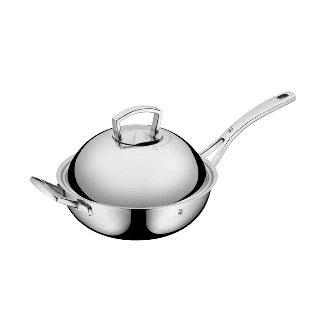 product image - Вок з кришкою WMF Multiply Wok, діаметр 28 см, сріблястий