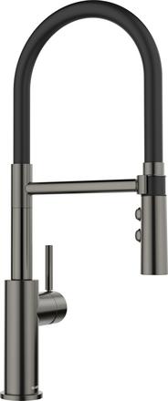 product image - Змішувач BLANCO CATRIS-S Flexo satin dark steel