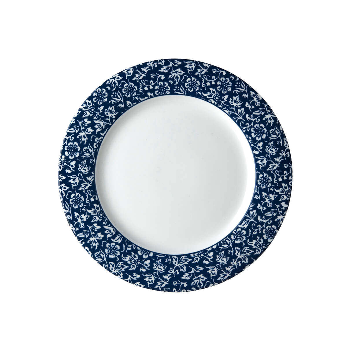 product image - Тарілка фарфорова Laura Ashley BLUEPRINT, 23 см, синій в дрібну квітку