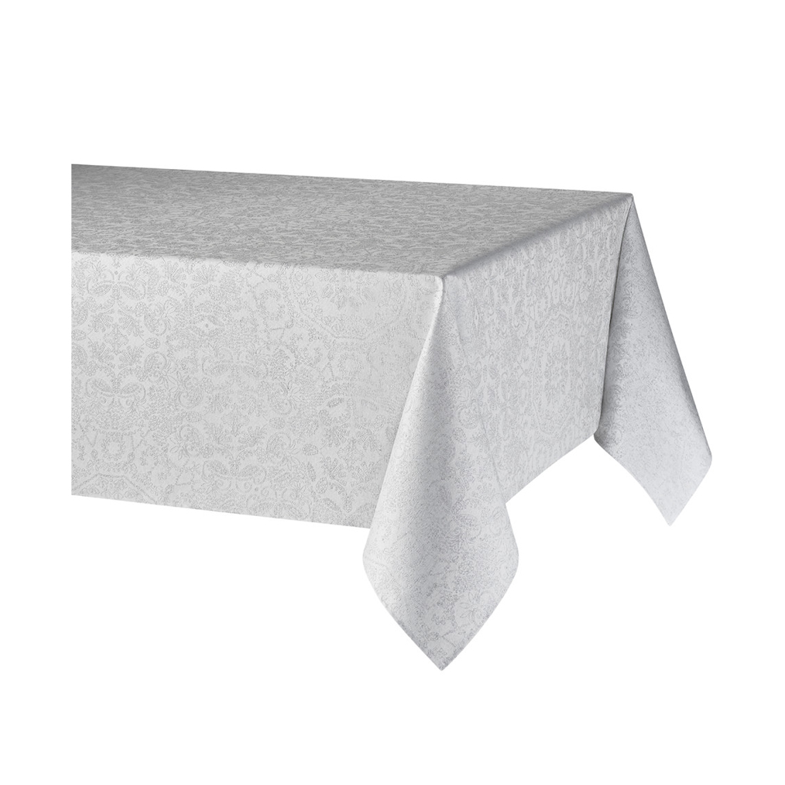 product image - Скатертина кругла Atenas Valeria Silver, діаметр 160 см