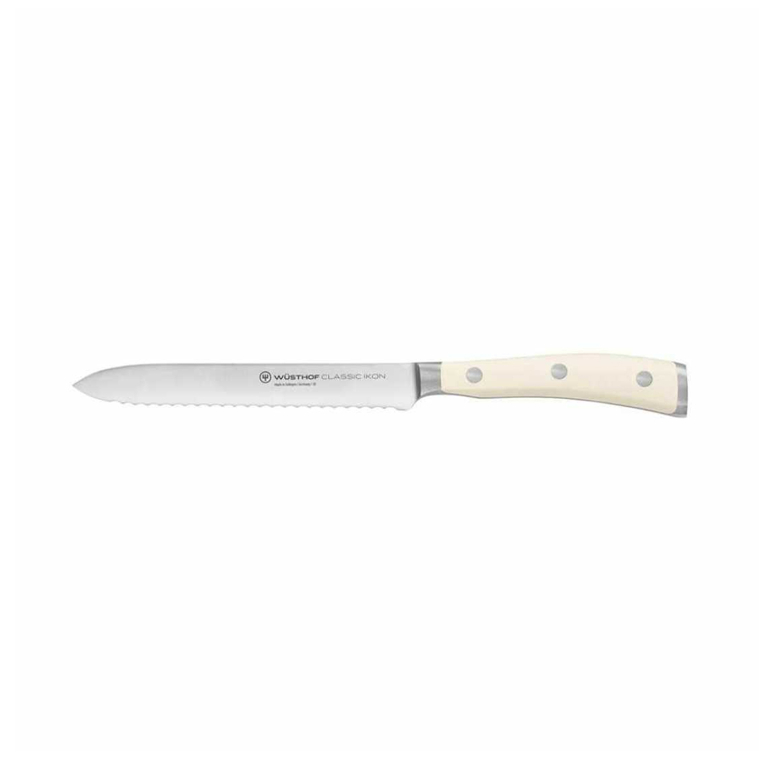 product image - Ніж для нарізки Wuesthof CLASSIC IKON CREME, довжина 14 см, в картонному пакуванні