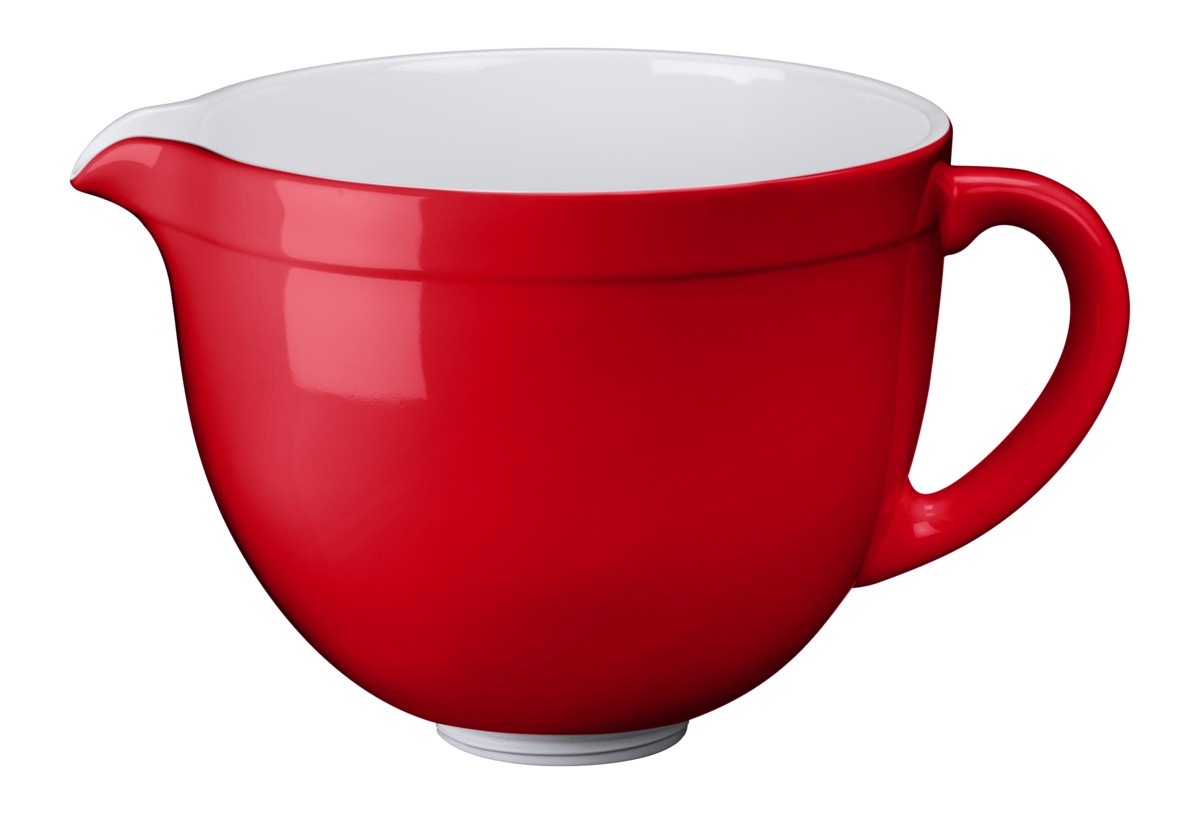 product image - Чаша керамічна KitchenAid 4,7 л, червона