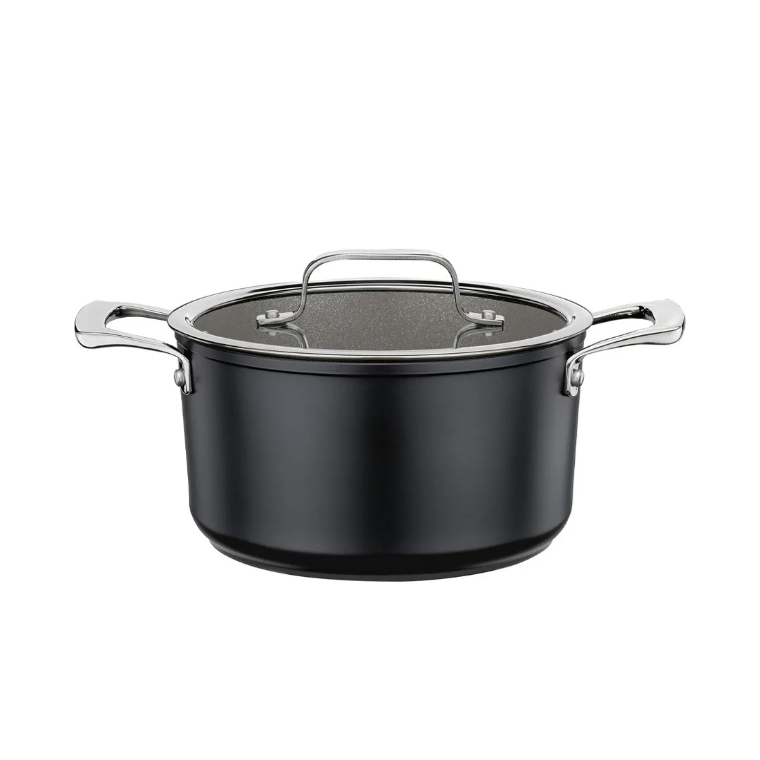 product image - Каструля з кришкою Spring MERIDIAN INTENSE PRO, об’єм 3 л, діаметр 20 см, чорний