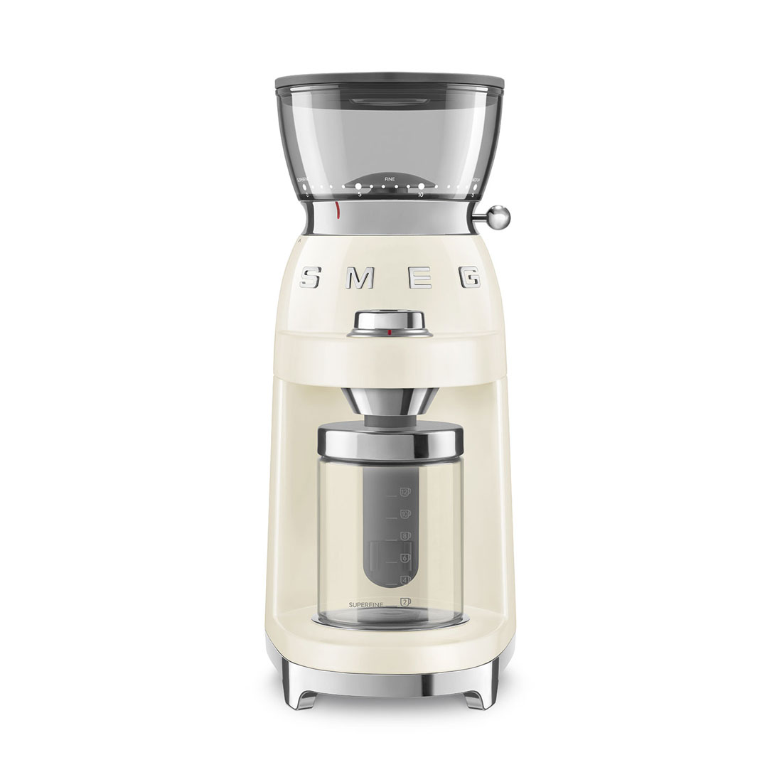 product image - Кавомолка Smeg 50 STYLE, 15x34,5x22 см, бежевий