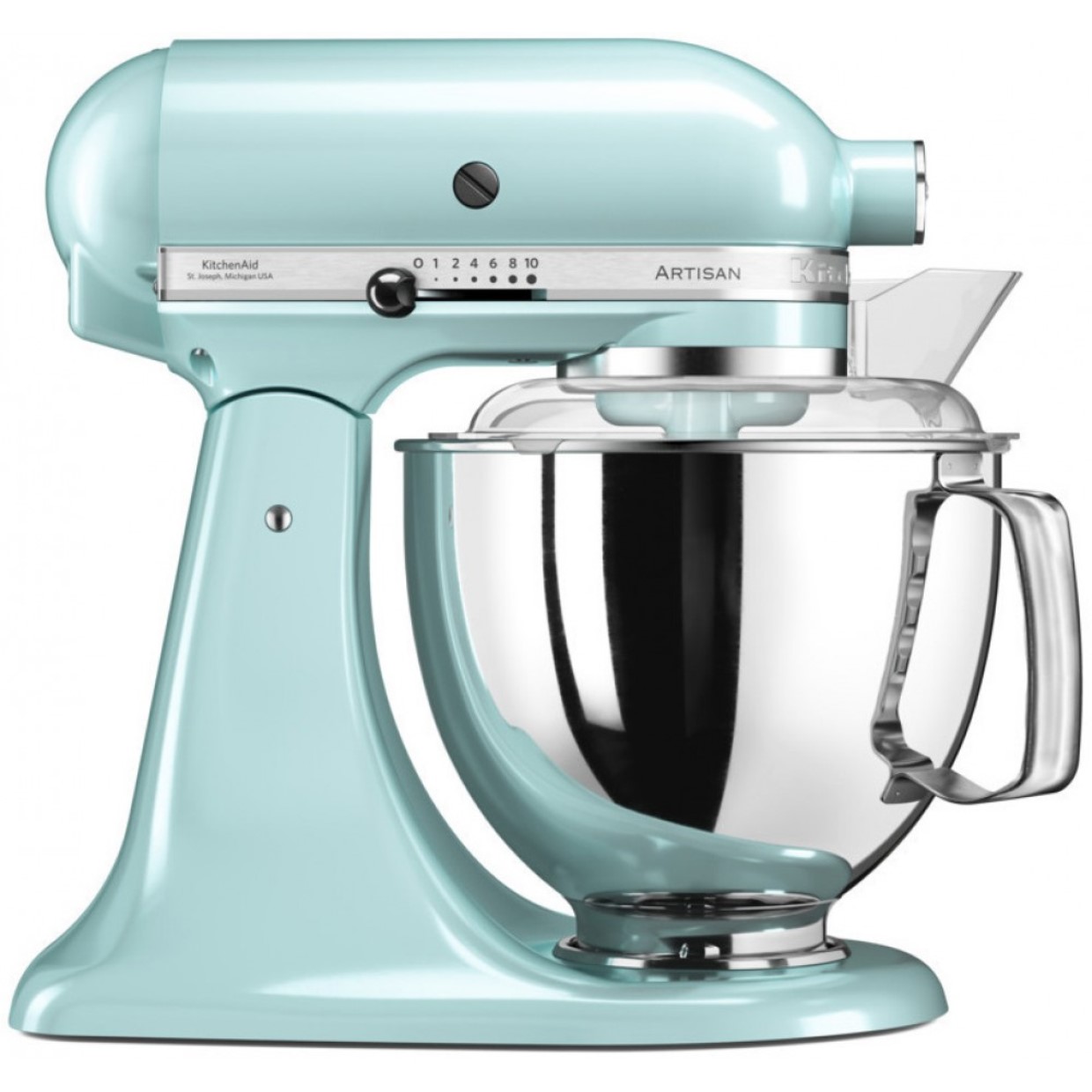 product image - Міксер планетарний 4,83 л KitchenAid Блакитний (5KSM175PSEIC)