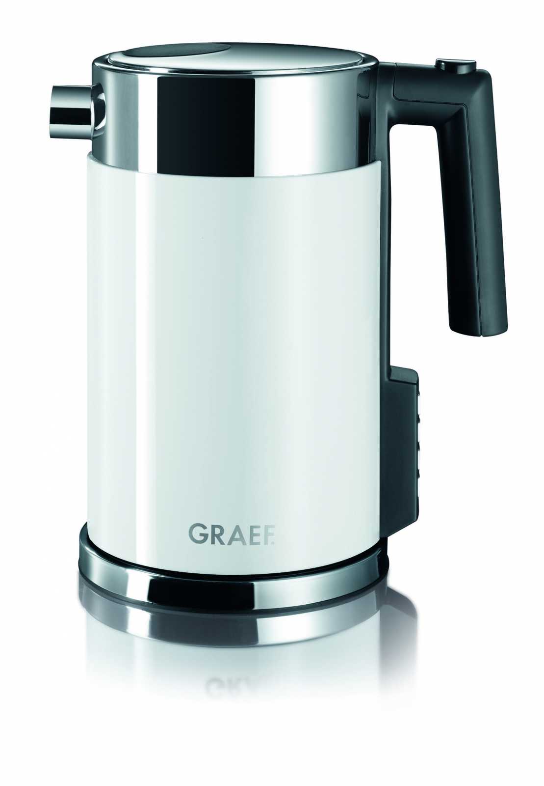 product image - Чайник електричний Graef WK 701, об'єм 1,5 л, білий