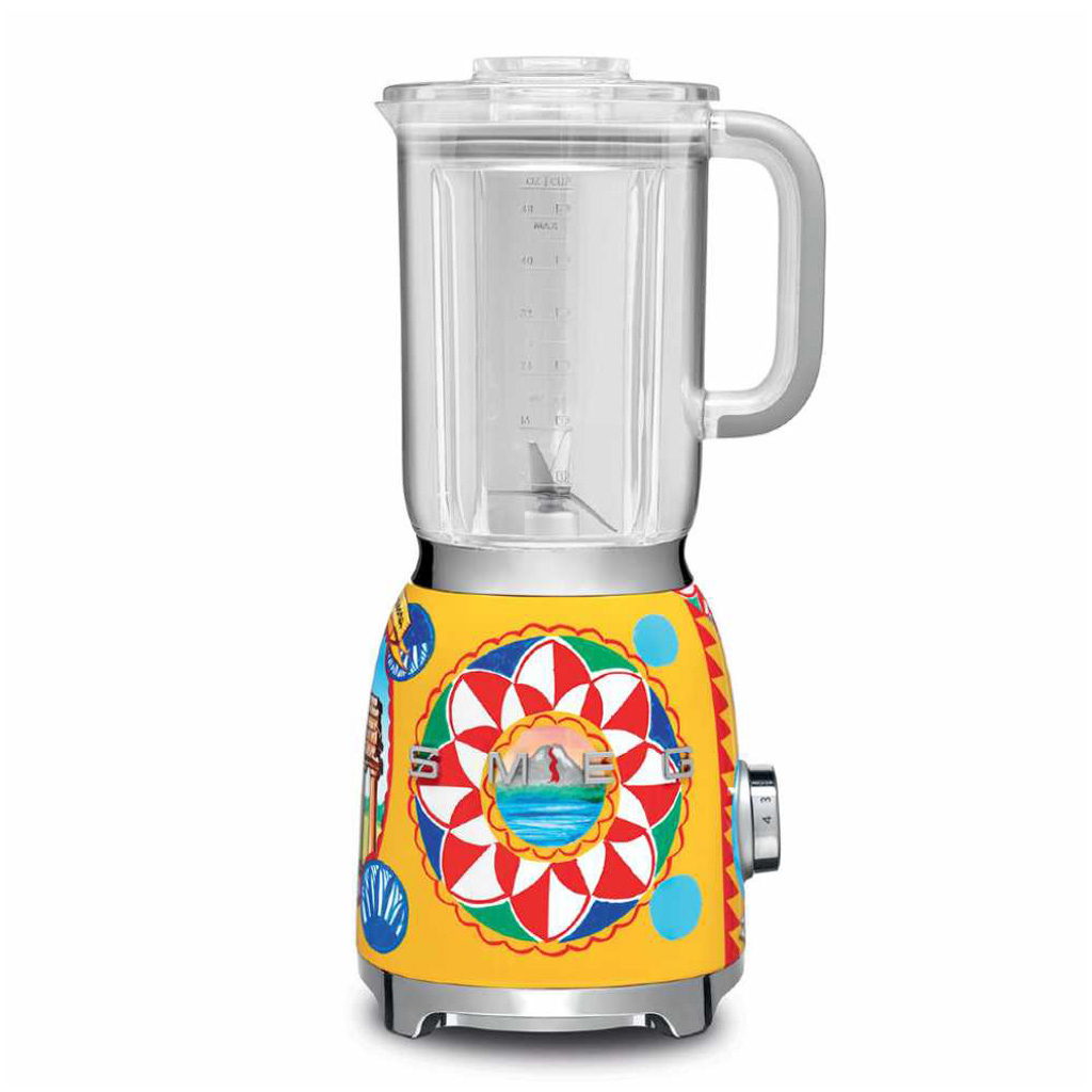 product image - Блендер стаціонарний Smeg Sicily is my Love в колаборації з Dolce & Gabbana, об'єм 1,7 л, різнокольоровий