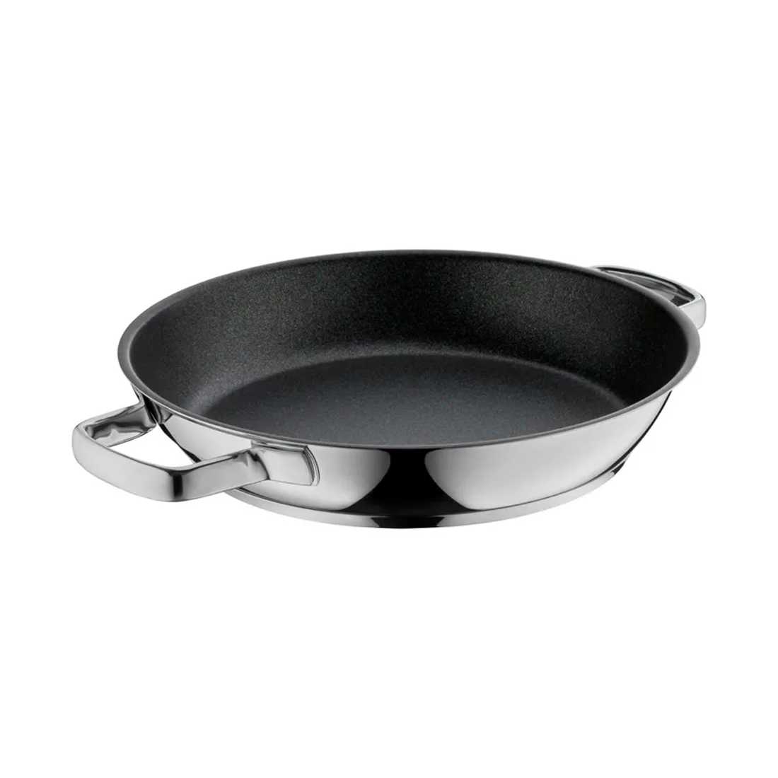 product image - Сковорода з двома ручками WMF PermaDur Advance, діаметр 28 см, сріблясто-чорний