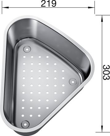 product image - Коландер багатофункціональний BLANCO DELTA