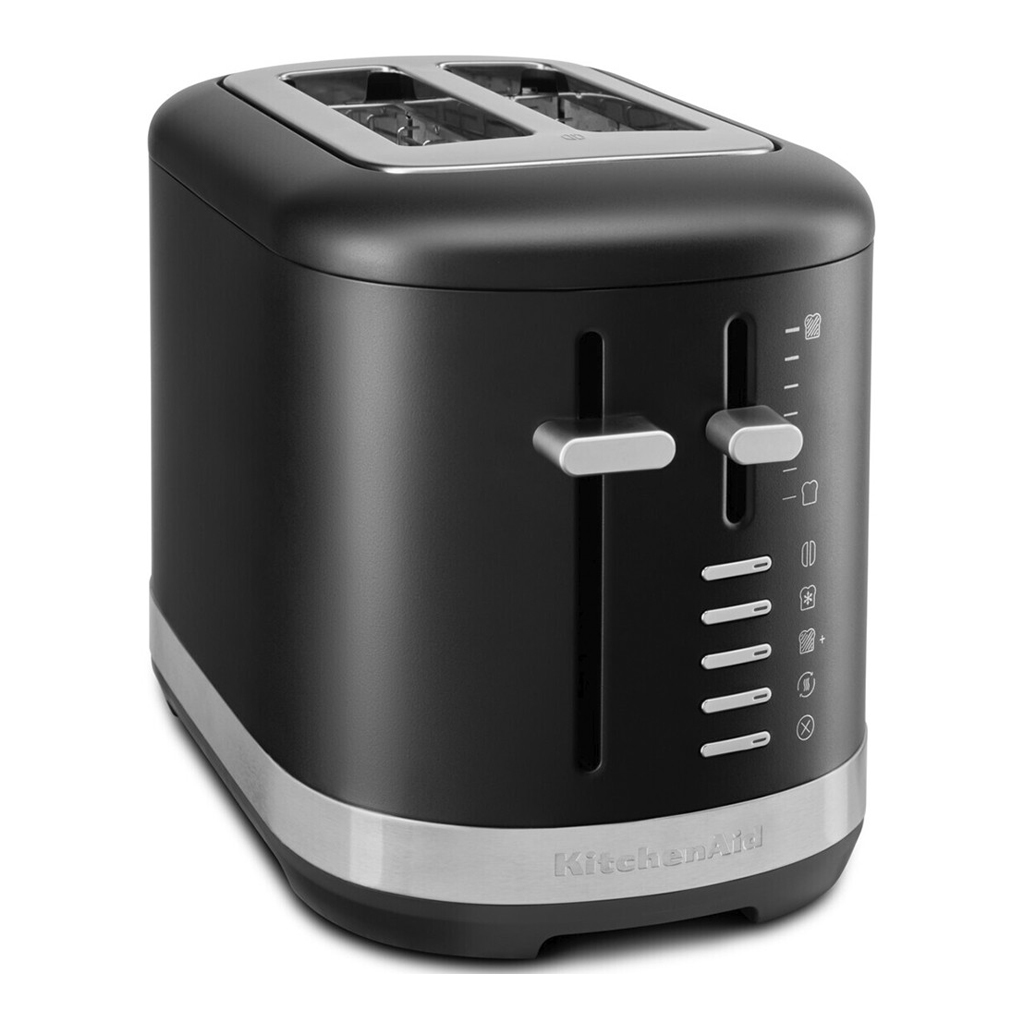product image - Тостер на два слоти KitchenAid, 21,2 х31х17, 5 см, чорний матовий
