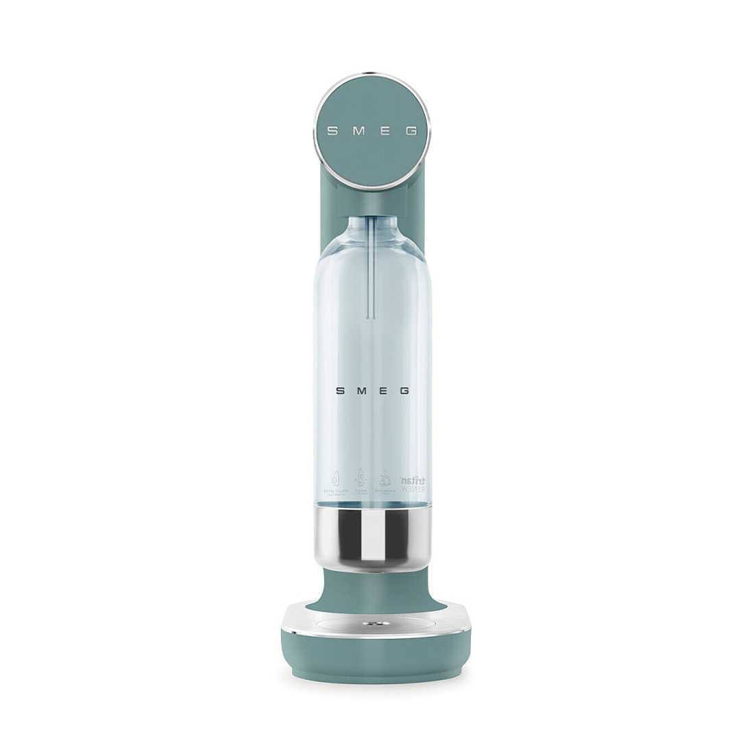 product image - Сифон для газування води Smeg Collezione, смарагдовий