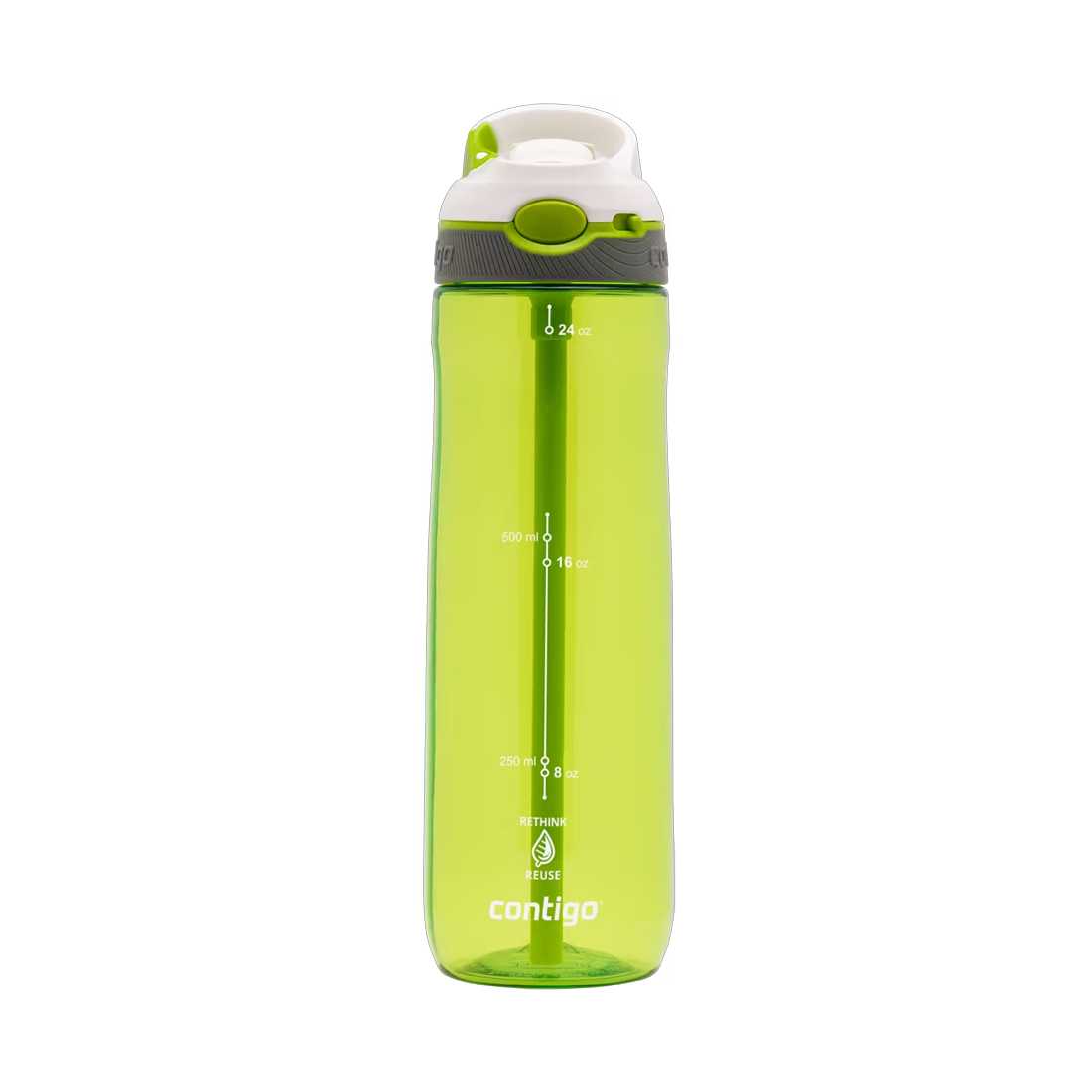 product image - Пляшка спортивна Contigo ASHLAND AUTOSPOUT, об'єм 0,72 л, салатовий