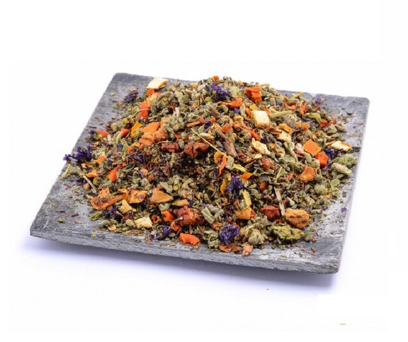 product image - Чай трав'яний Апельсин та М'ята (Orange Mint natural) Florapharm, 100 г