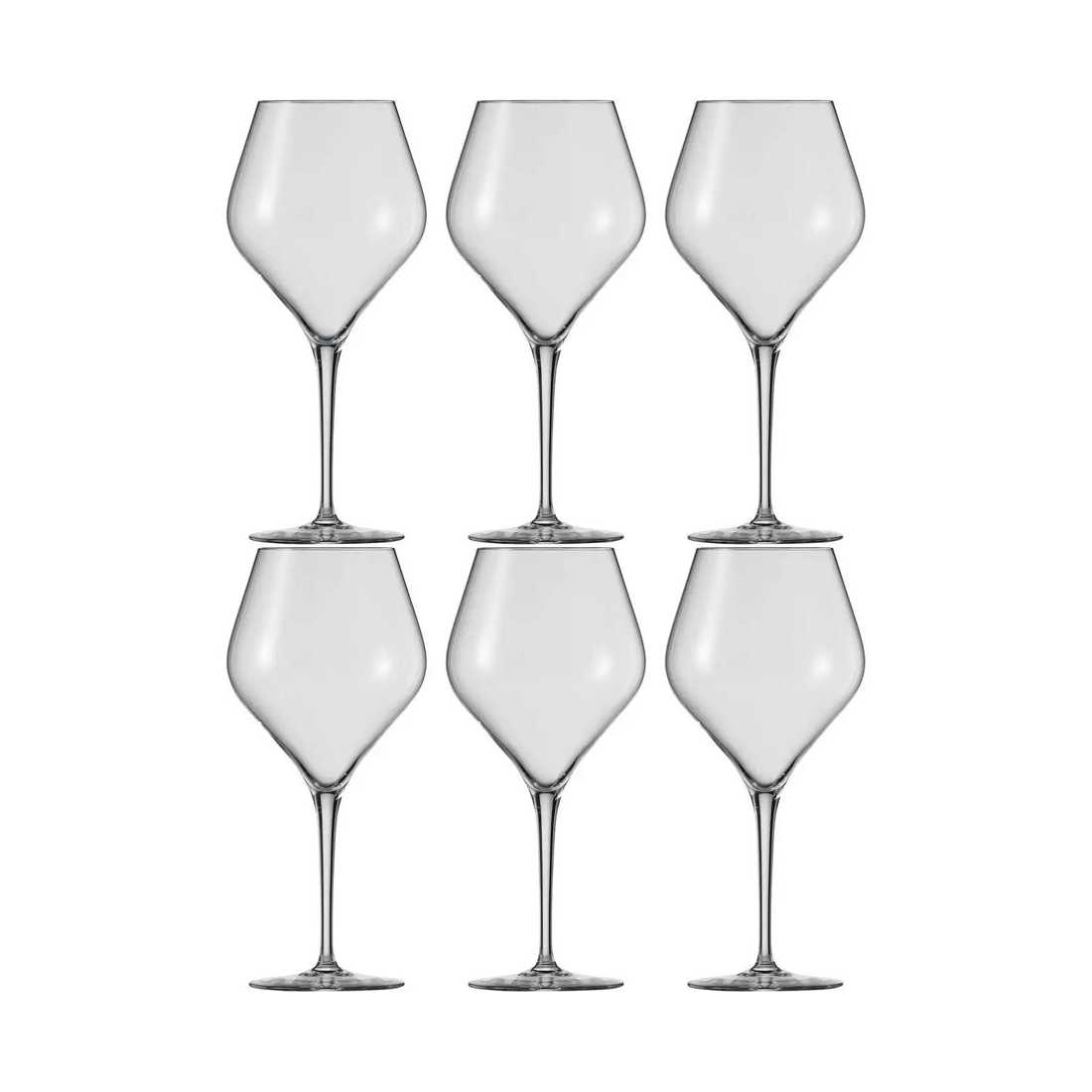 product image - Набір келихів для червоного вина Burgundy Schott Zwiesel Finesse, об'єм 0,66 л, прозорий, 6 шт