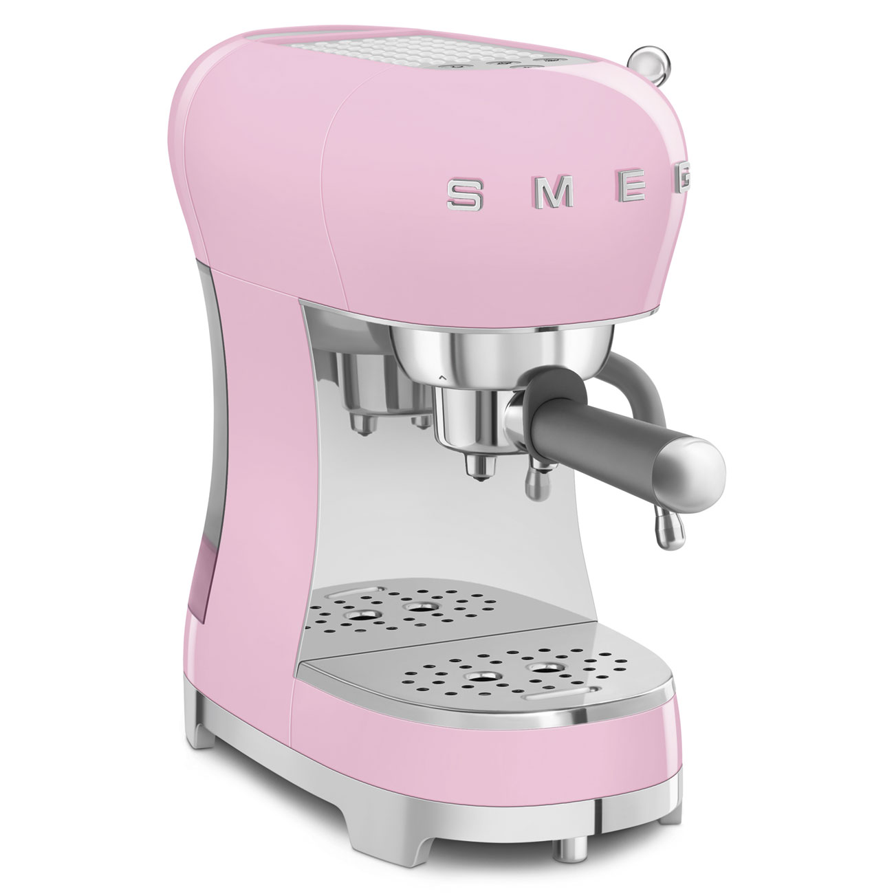 product image - Кавоварка еспресо Smeg 50 STYLE, об'єм резервуару 1,1 л, рожевий