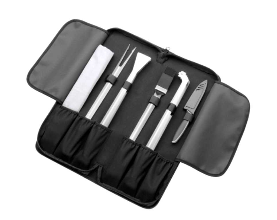 product image - Набір інструментів для гриля WMF OUTDOOR, білий, 8 предметів