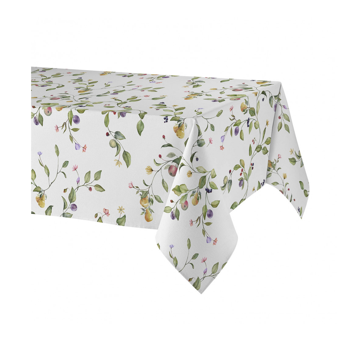product image - Скатертина прямокутна Atenas Silvestre White/Colorful, розмір 150х250 см
