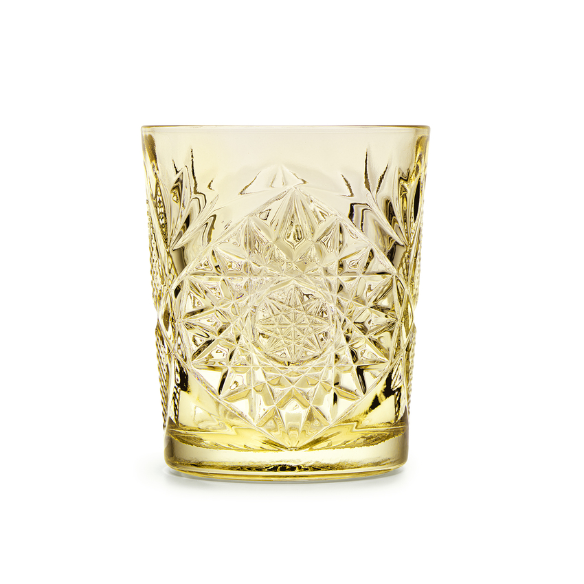 product image - Стакан для віскі Libbey Leerdam HOBSTAR COLORED, об'єм 0,35 л, жовтий