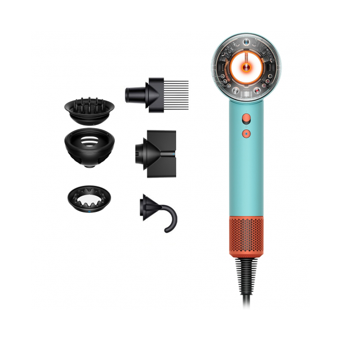 product image - Фен Dyson Supersonic HD16 Nural Ceramic, блакитний топаз