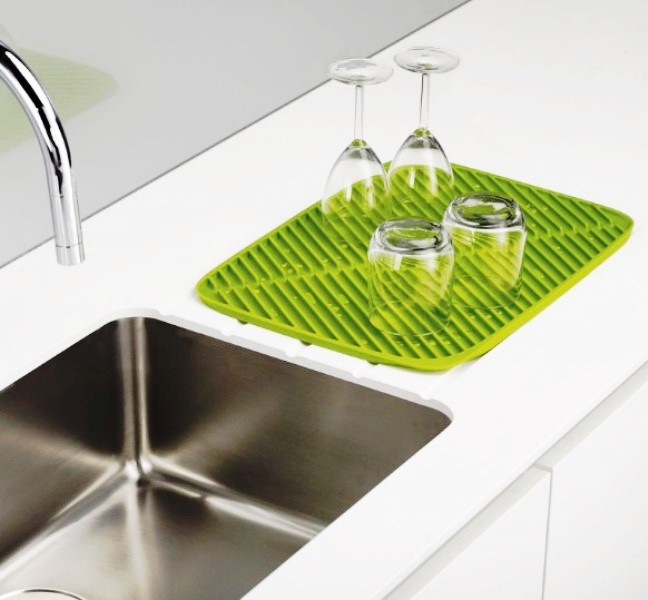 product image - Килимок-сушка для посуду гумовий Joseph Joseph, 43,5х31,5х1 см, салатовий