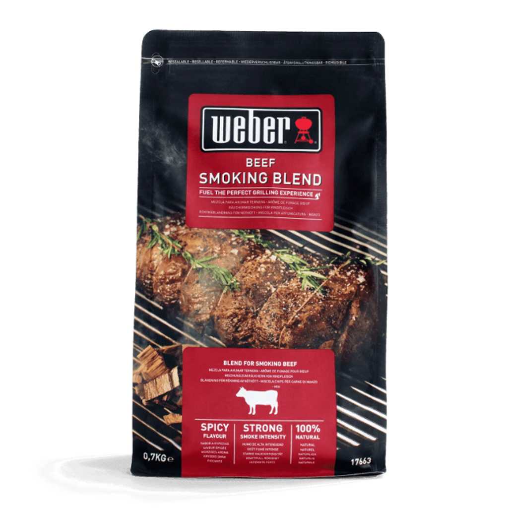 product image - Дерев'яні чипси для копчення до яловичини Weber, об'єм 0,7 кг