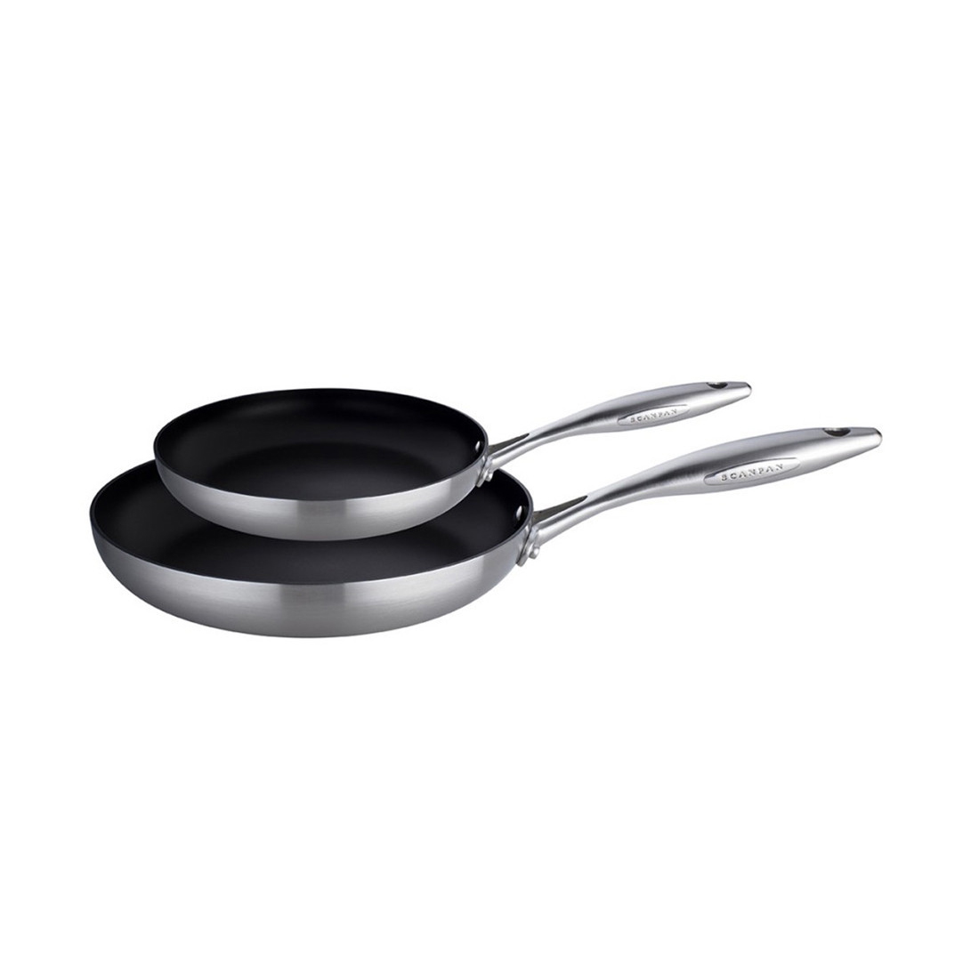 product image - Набір сковорідок з антипригарним покриттям Scanpan CTX, діаметр 24 см і 28 см, 2 шт